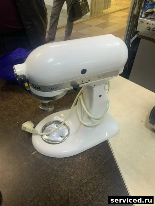 Миксер KitchenAid 5K45SSEWH